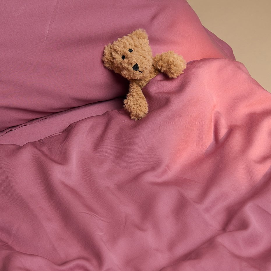 Kids - TENCEL™ Twill Kussensloop Dusty Rose