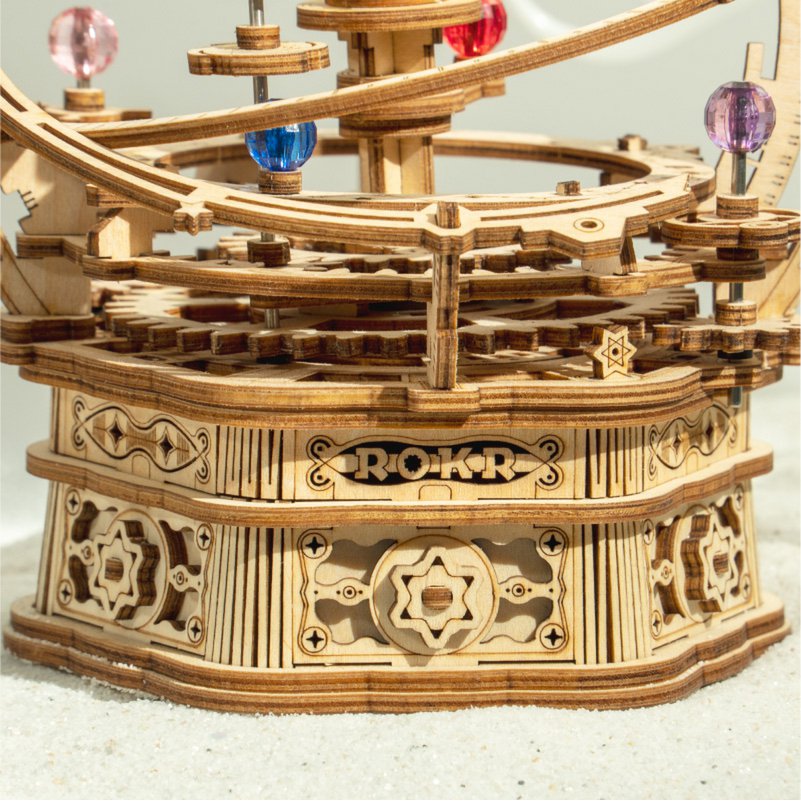 Robotime, Muziekdoos Hout DIY 3D Puzzel Starry Night