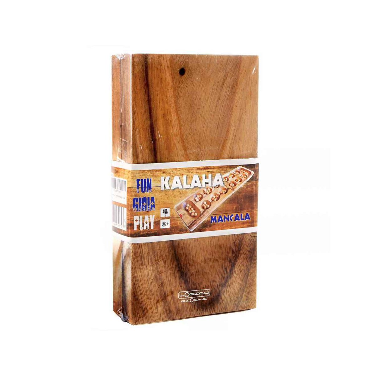 Logica Giochi Houten (reis) Bordspel Kalaha, LG743, 49x26x2,5cm
