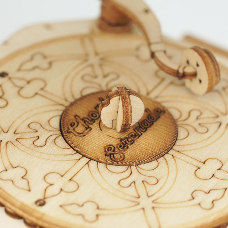 Robotime, 3D Houten Puzzel Grammofoonspeler