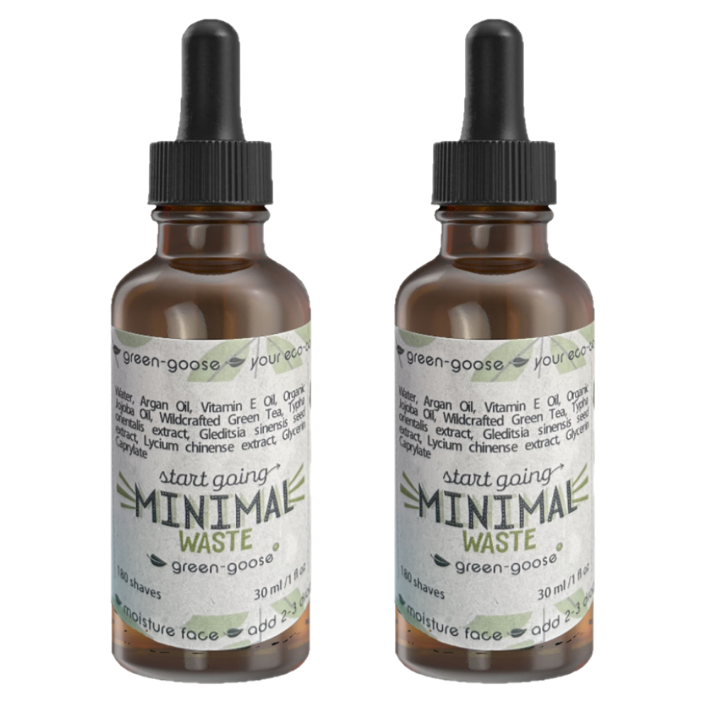 green-goose Natuurlijke Scheerolie | 2x30 ml