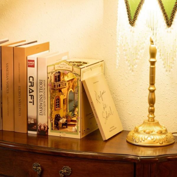 Robotime, DIY Book Nook & Wonderland Boekensteun Floral Corner, TGB09, 19x10,8x24cm