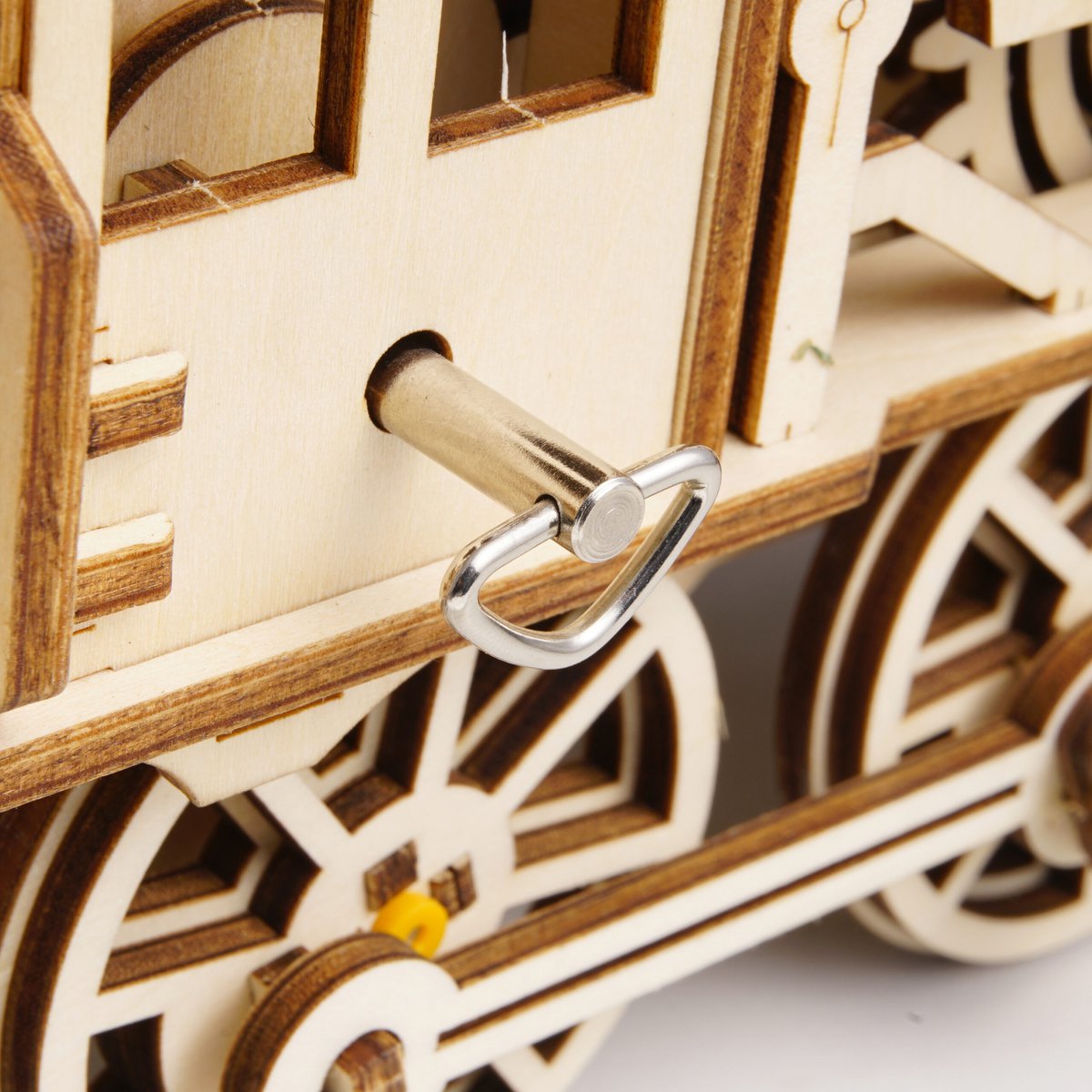 Robotime, 3D Houten Puzzel Locomotive