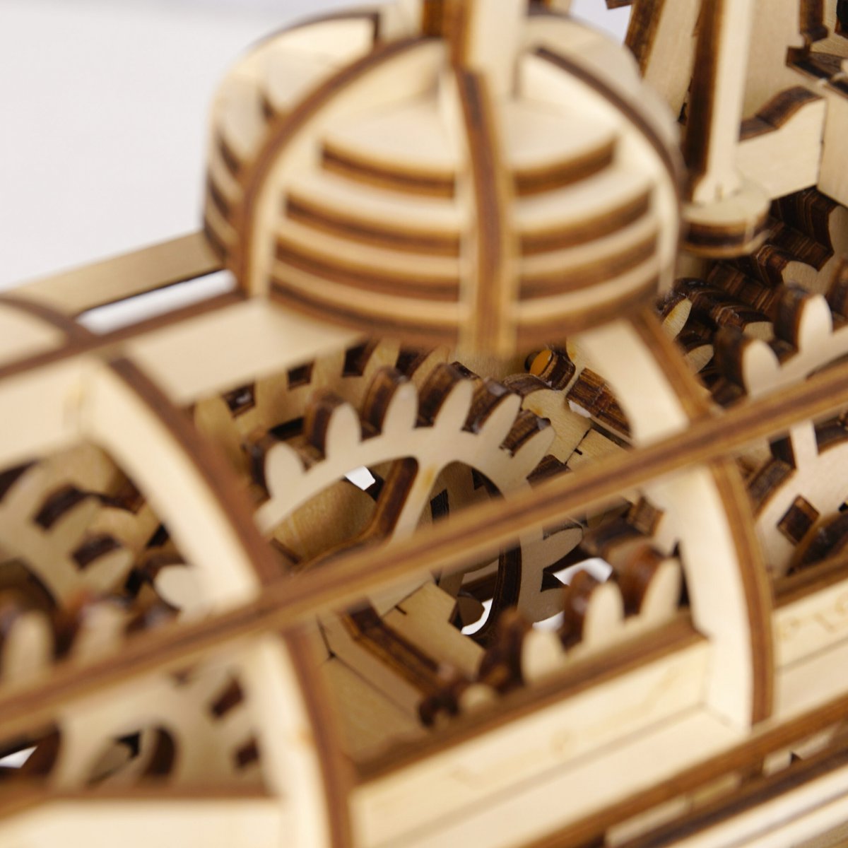 Robotime, 3D Houten Puzzel Locomotive