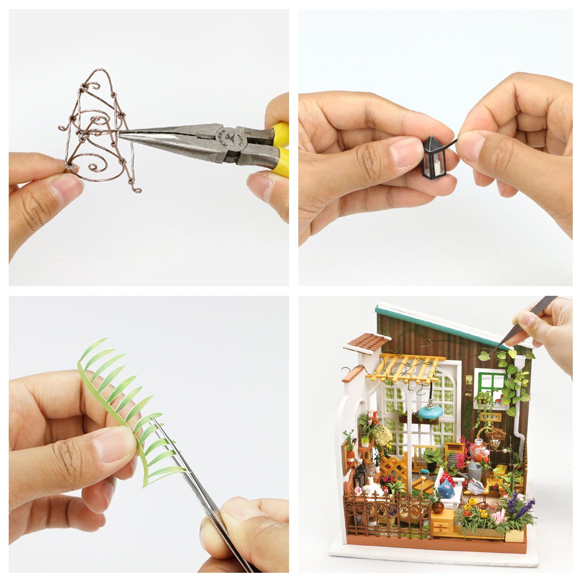 Robotime, DIY Huisje Miller's Flower House
