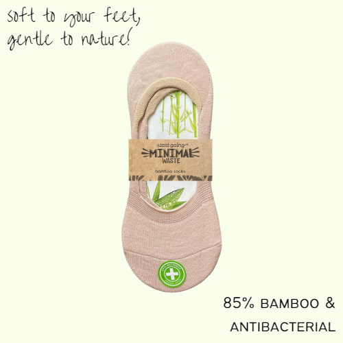 green-goose Bamboe Dames Footies - 10 paar - 85% Bamboe - Creme - Maat 35-39
