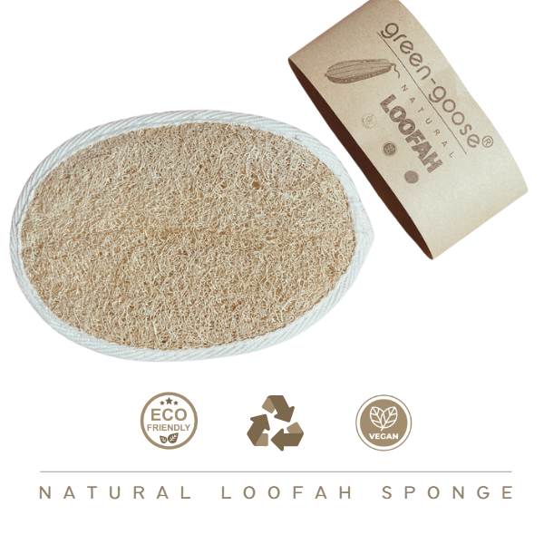 green-goose Loofah Spons | 4 pcs