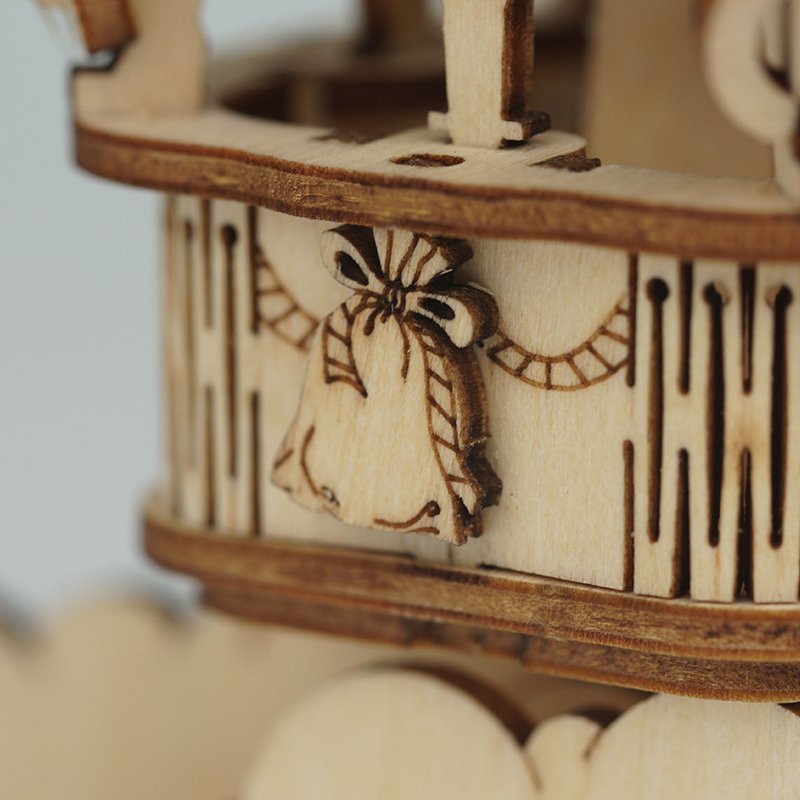 Robotime, 3D Houten Puzzel Hot Air Ballon
