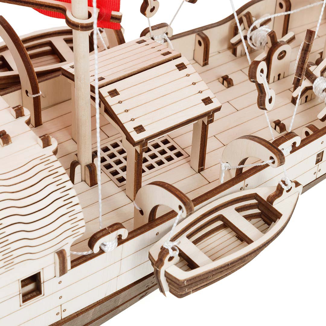 Eco Wood Art (EWA) 3D Houten Puzzel Djong