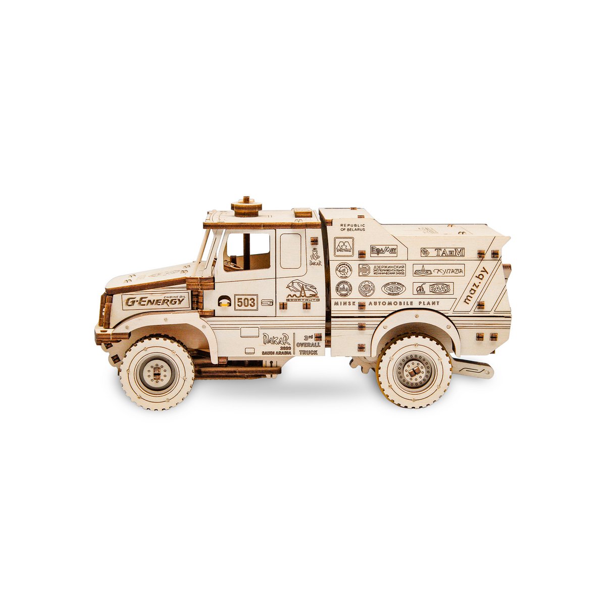 Eco Wood Art (EWA) 3D Mechanische Puzzel MAZ-6440RR, 969, 24x9x11,7cm