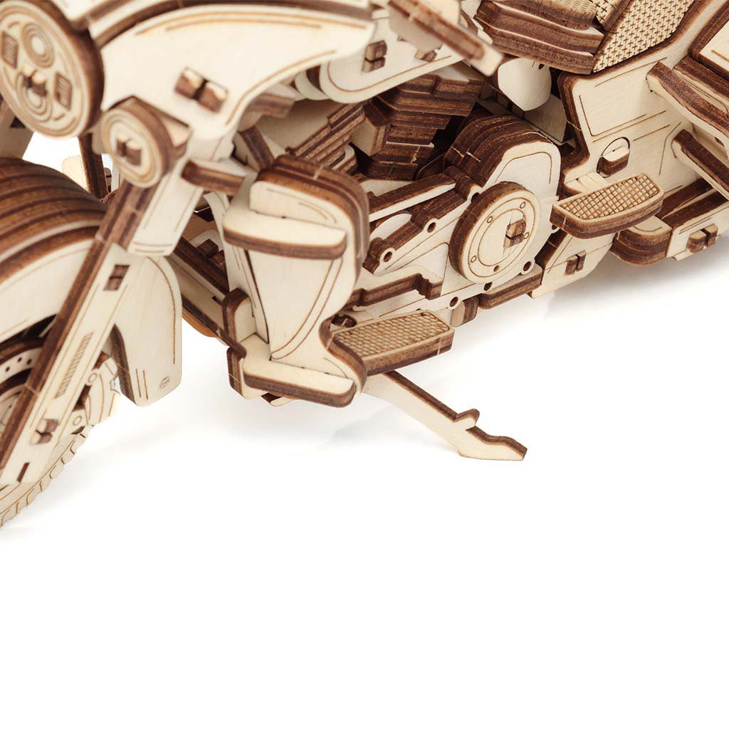 Eco Wood Art (EWA) 3D Mechanische Houten Puzzel Bike