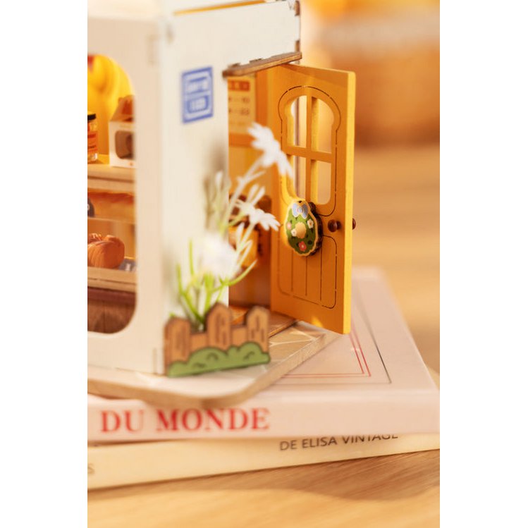 Robotime, DIY Huisje Teddy's Breadbox, DS033, 16x9x14,5cm