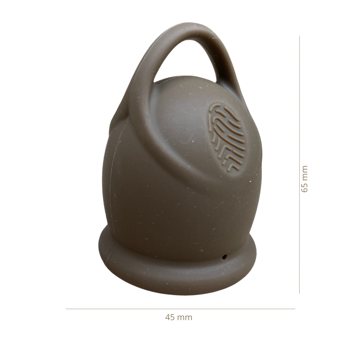 green-goose Menstruatie Cup L | 2 Stuks | Bruin