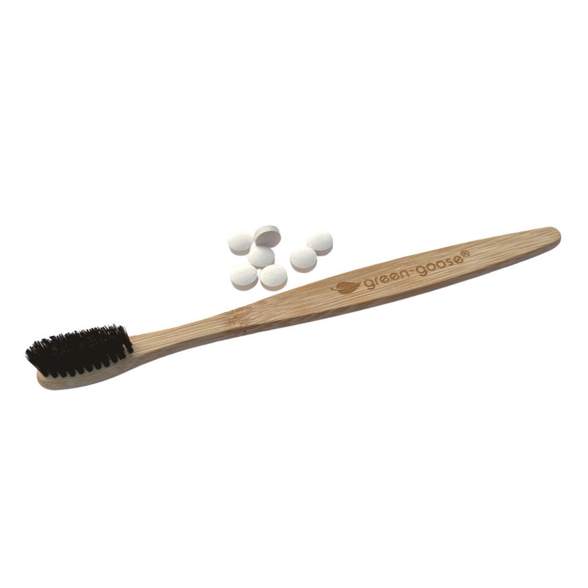 green-goose Bamboe Tandenborstels | 8 Stuks | Hard