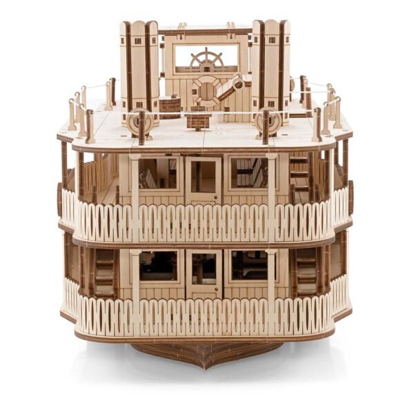 Eco Wood Art (EWA) 3D Houten Puzzel Paddle River Princess Stemaer