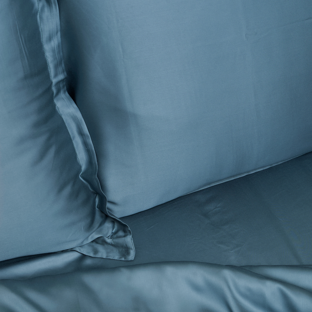 Bamboe Kussensloop Ocean Blue