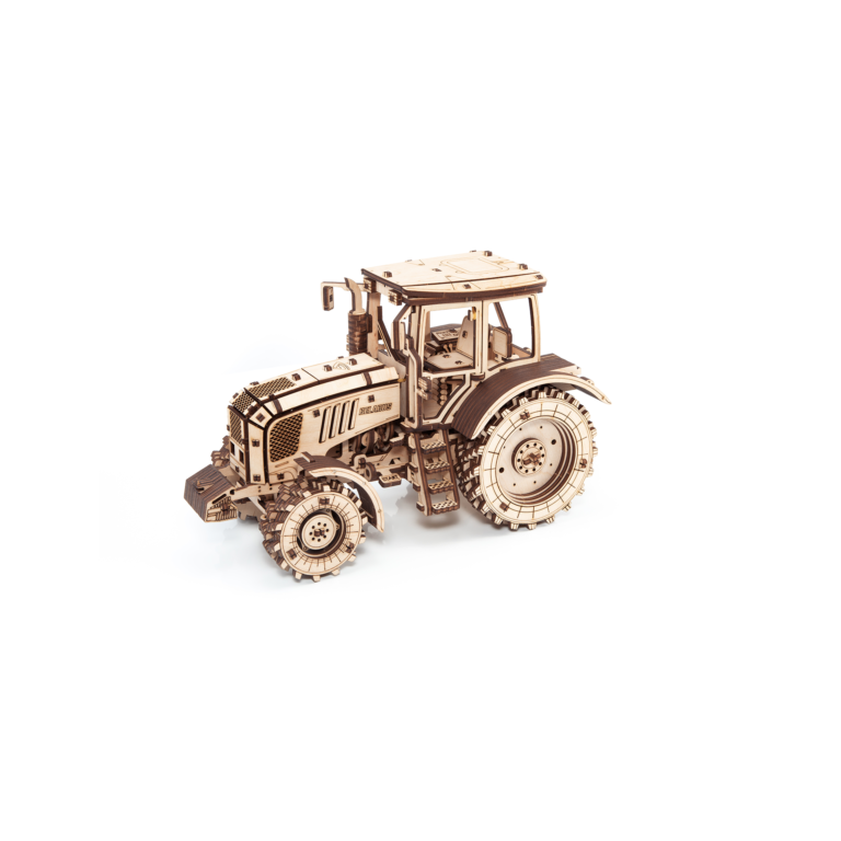 Eco Wood Art (EWA) 3D Mechanische Puzzel Tractor Belarus 2022
