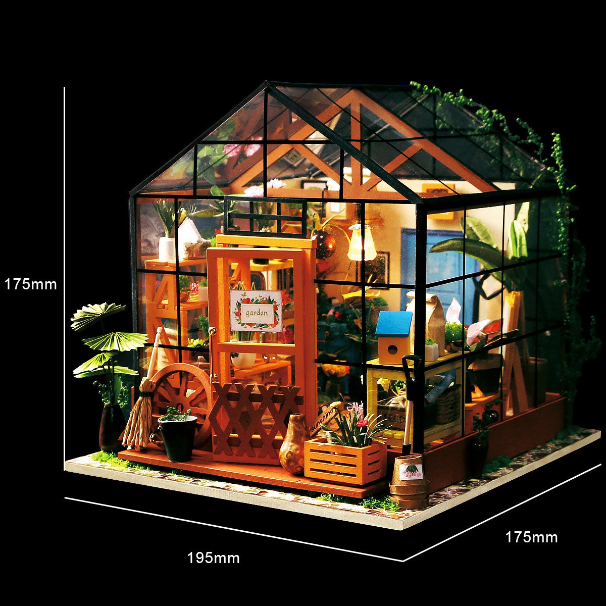 Robotime DIY Huisje Cathy's Green House