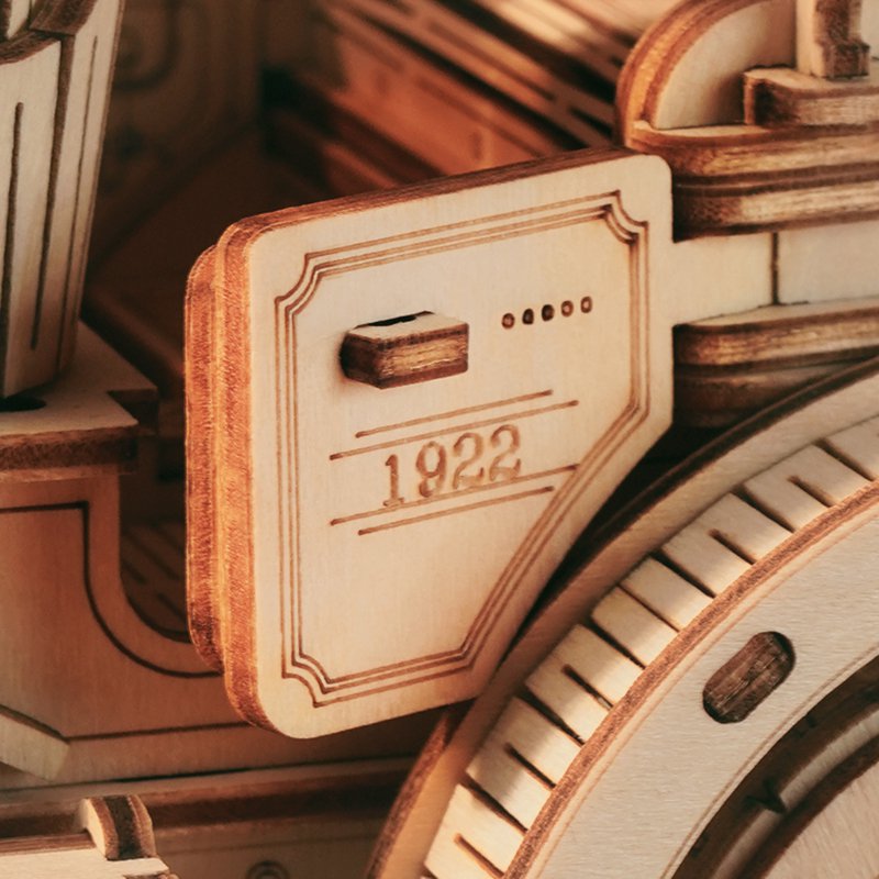 Robotime, Houten Puzzel 3D Vintage Car