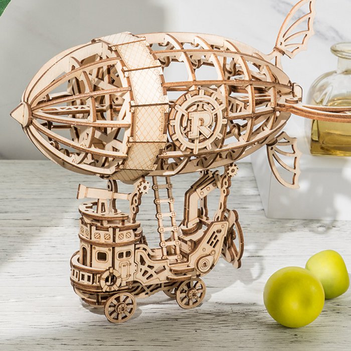 Robotime, 3D Houten Puzzel Airship