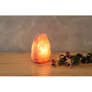 Himalaya Salt Dreams lamp himalaya zout siliconen dopjes, 19 cm hoog