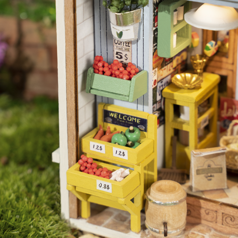 Robotime, DIY Huisje Morning Fruit Store