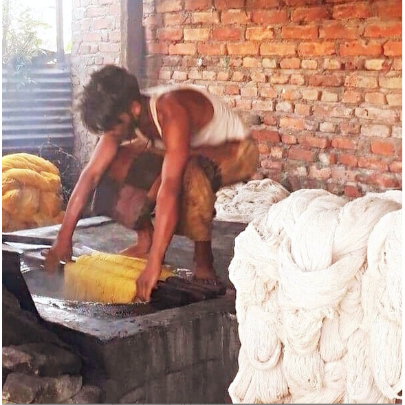 Luna-Leena 2x Egg warmer kip - Biologisch katoen - Handgehaakt in Nepal