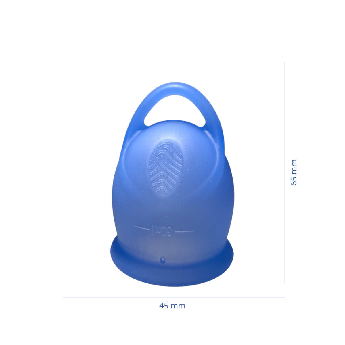 green-goose Menstruatie Cup L | 2 Stuks | Blauw