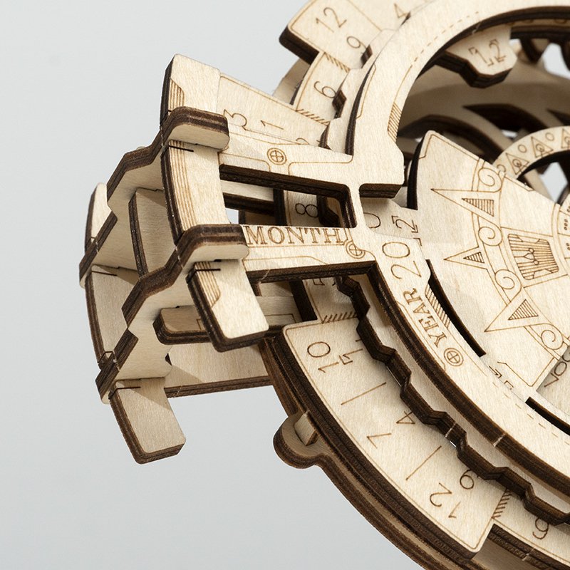 Robotime, Houten Puzzel 3D Perpetual Calendar