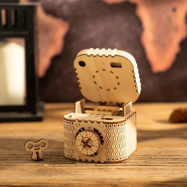 Robotime, Houten Puzzel 3D Treasure Box