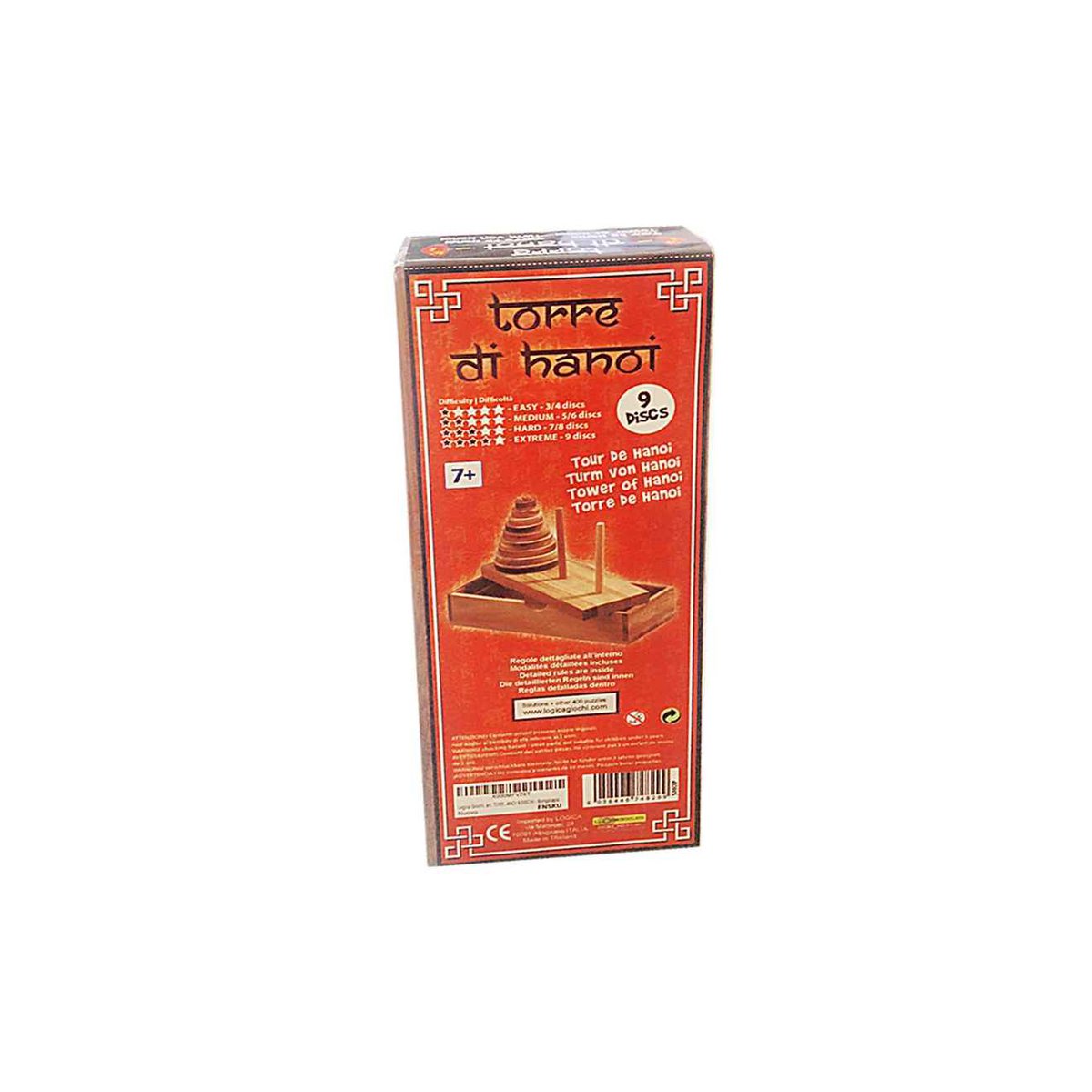 Logica Giochi Houten Toren van Hanoi