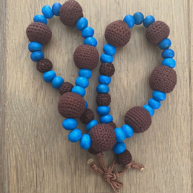 Luna-Leena Bracelet Blue - handgemaakt in Nepal