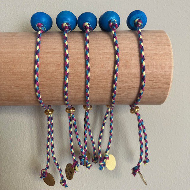 Luna-Leena Bracelet Blue - handgemaakt in Nepal