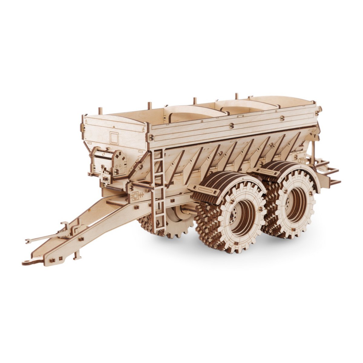 Eco Wood Art (EWA) 3D Mechanische Puzzel, Tractor K-7M