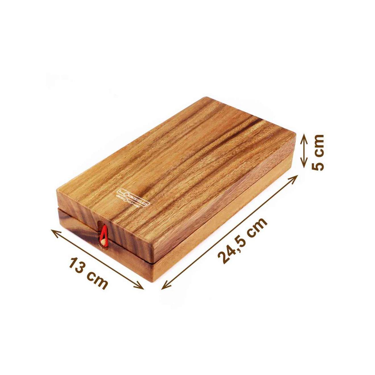 Logica Giochi Houten (reis) Bordspel Kalaha, LG743, 49x26x2,5cm