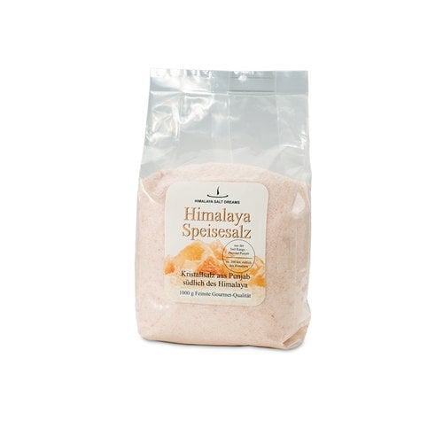 Basispakket Himalaya kristalzout, 1 kg, ca. 0,5-1 mm