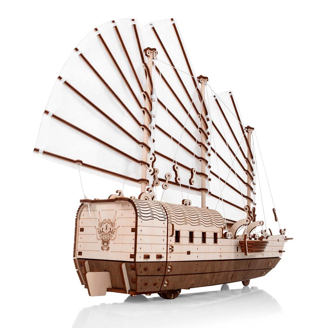 Eco Wood Art (EWA) 3D Houten Puzzel Djong