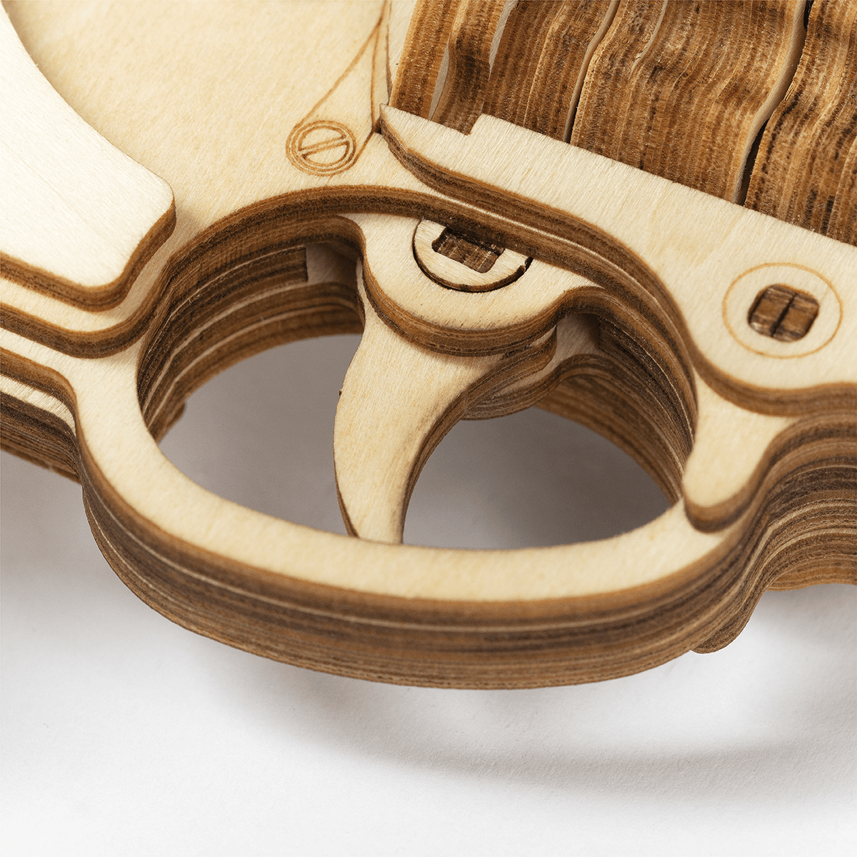 Robotime, 3D Houten Puzzel Corsac M60