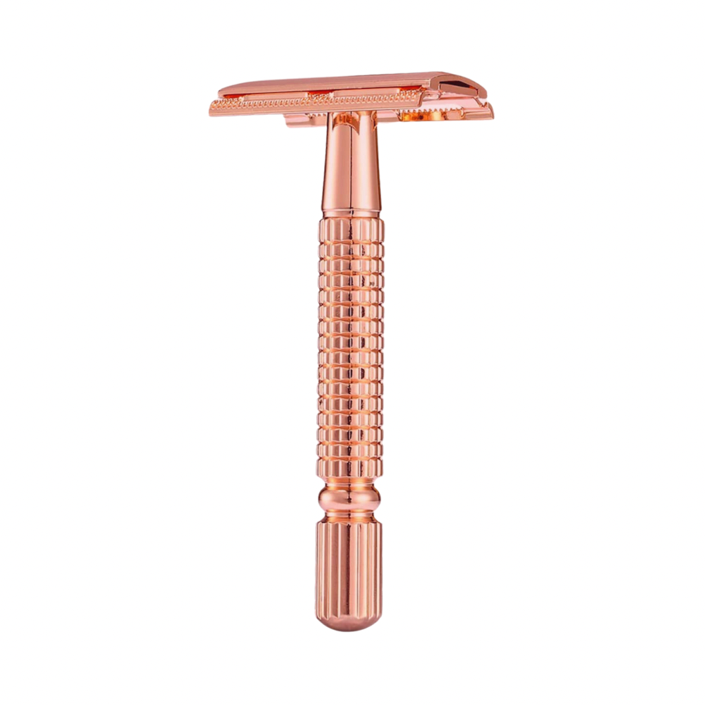green-goose Klassieke Scheerset - Roze Goud