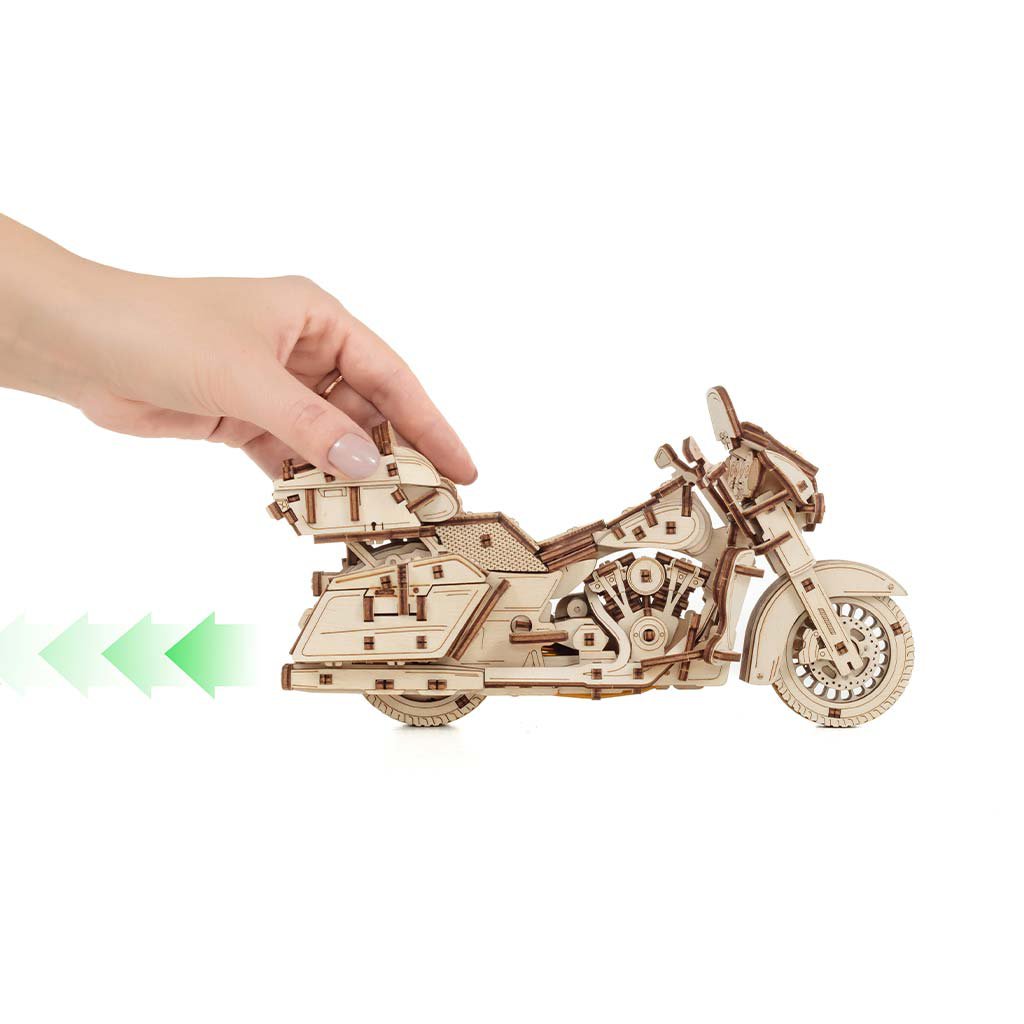 Eco Wood Art (EWA) 3D Mechanische Houten Puzzel Bike