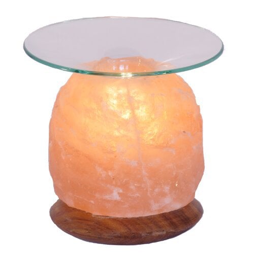 Himalaya Salt Dreams Aromalamp Nature met Houtenvoet