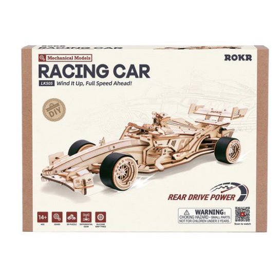 Robotime, Houten Puzzel 3D Racing Car