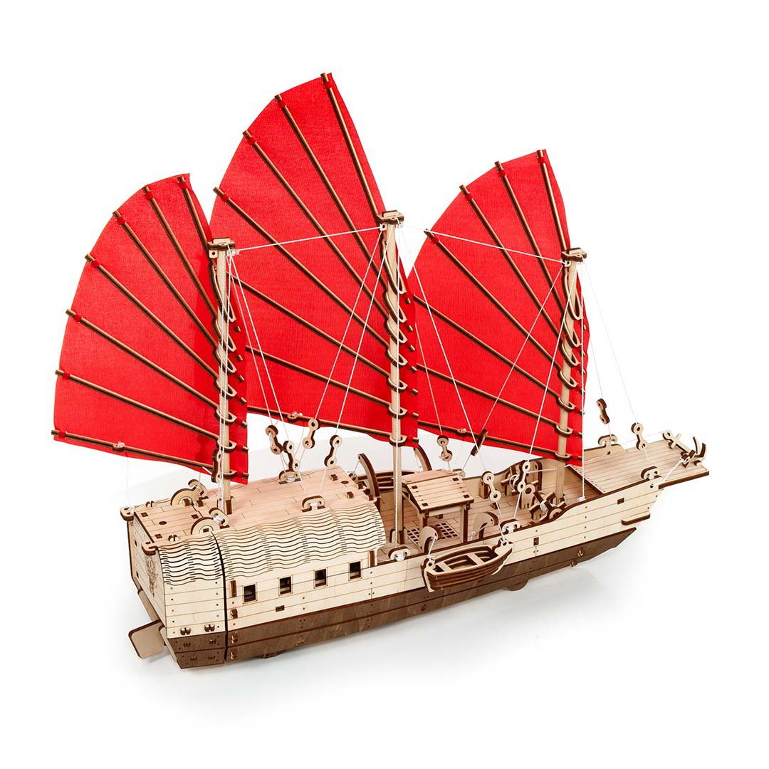 Eco Wood Art (EWA) 3D Houten Puzzel Djong
