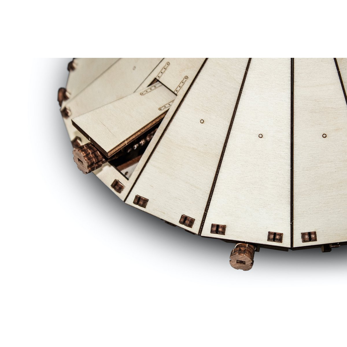 Eco Wood Art (EWA) 3D Mechanische Puzzel Da Vinci Tank 716