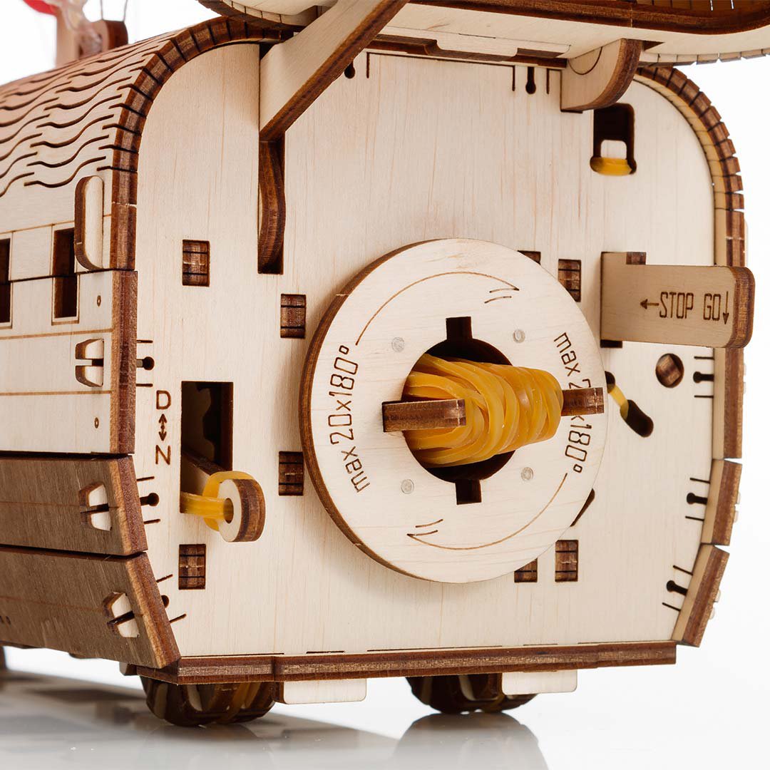 Eco Wood Art (EWA) 3D Houten Puzzel Djong