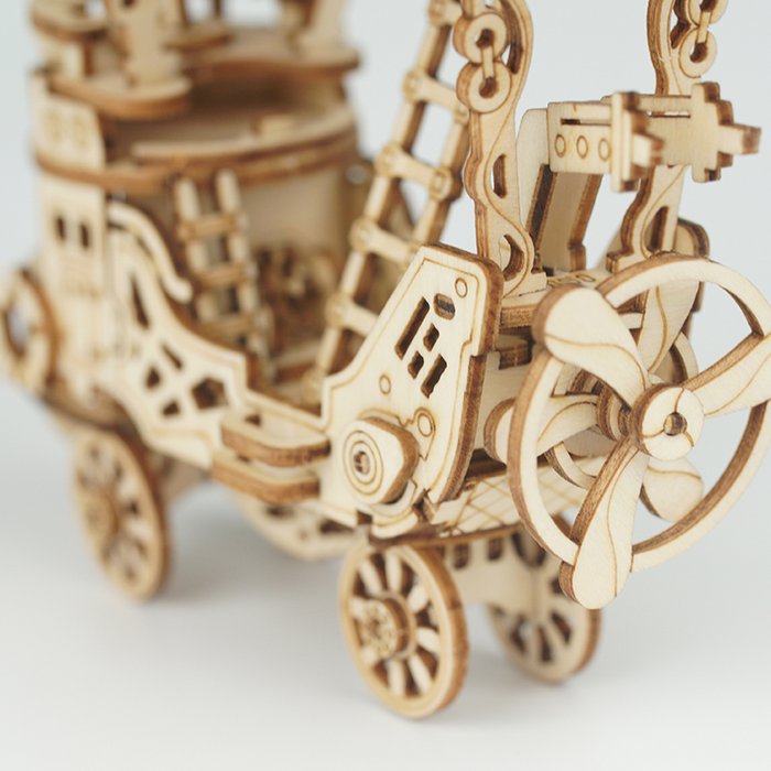 Robotime, 3D Houten Puzzel Airship