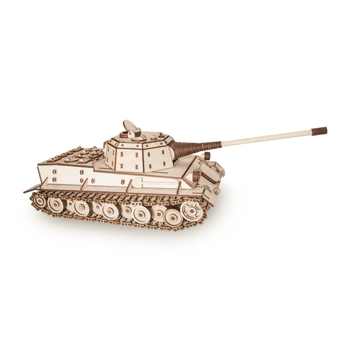 Eco-Wood-Art (EWA) 3D Mechanische Puzzel Tank "Lowe"