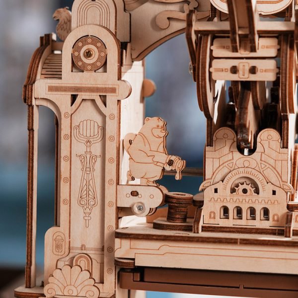 Robotime 3D Houten Puzzel Classic Printing Press, LK602, 21,5x14,5x27cm