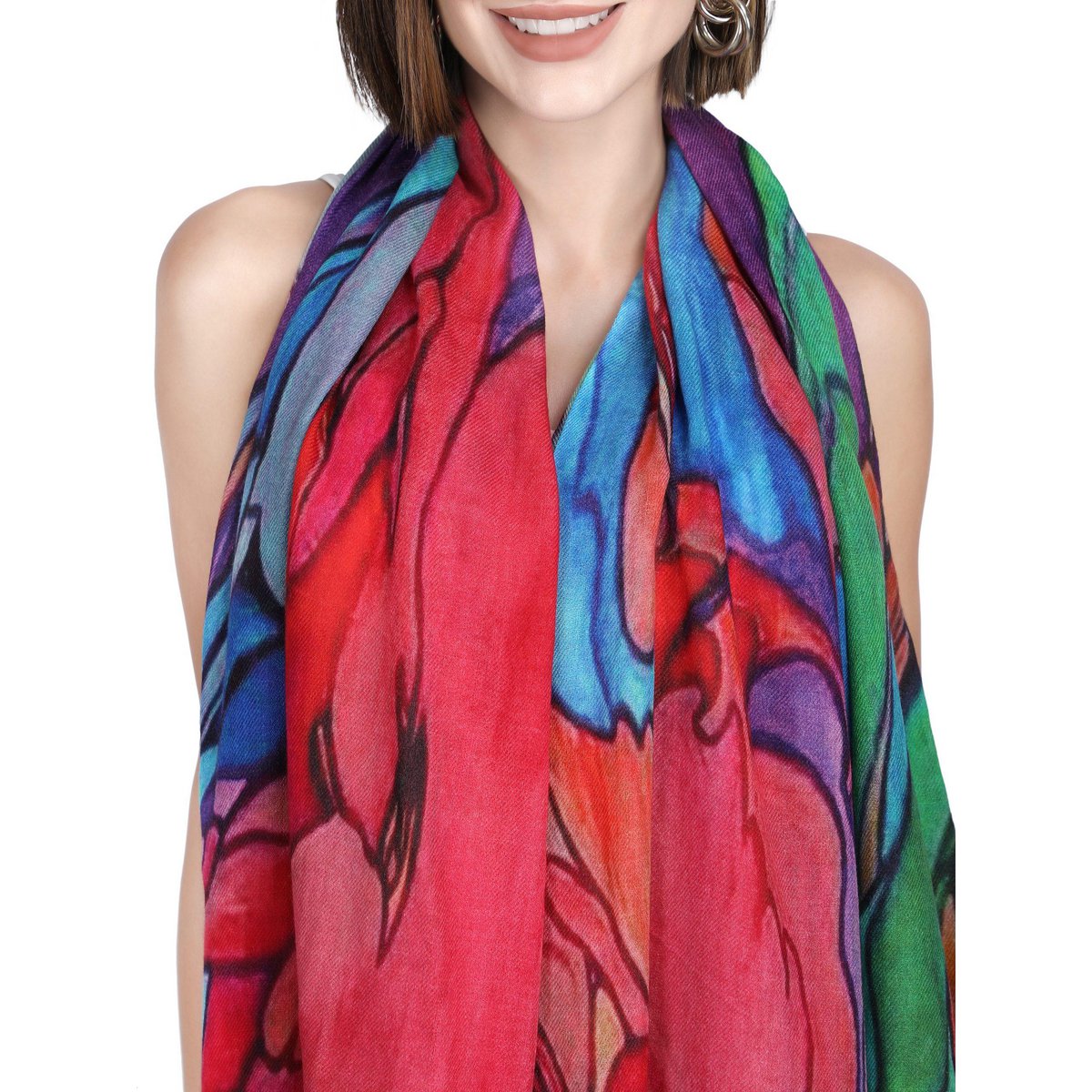 Heerlijke Pashmina Stola Wol-Zijden_1