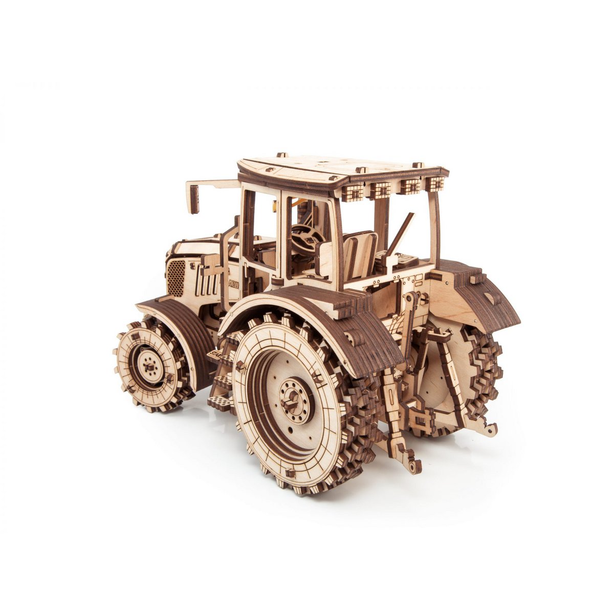 Eco Wood Art (EWA) 3D Mechanische Puzzel Tractor Belarus 2022